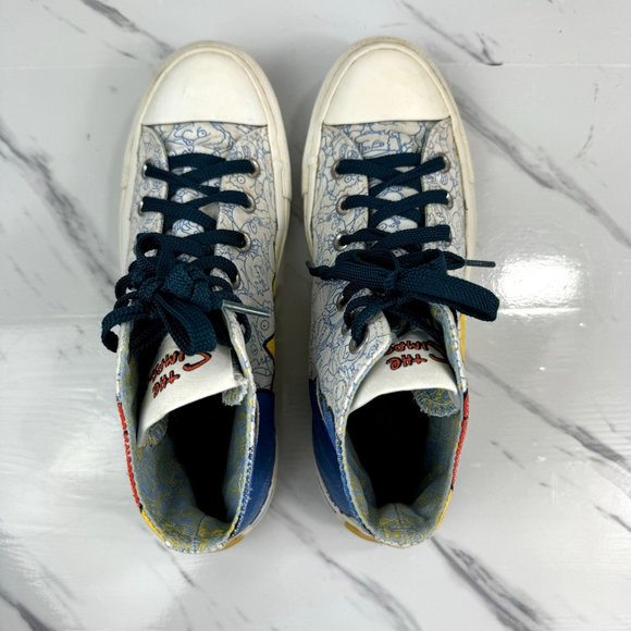 Converse All Star The Simpsons 2013 Chuck Taylor Bart Homer Sneakers Casual Shoe - Picture 5 of 12